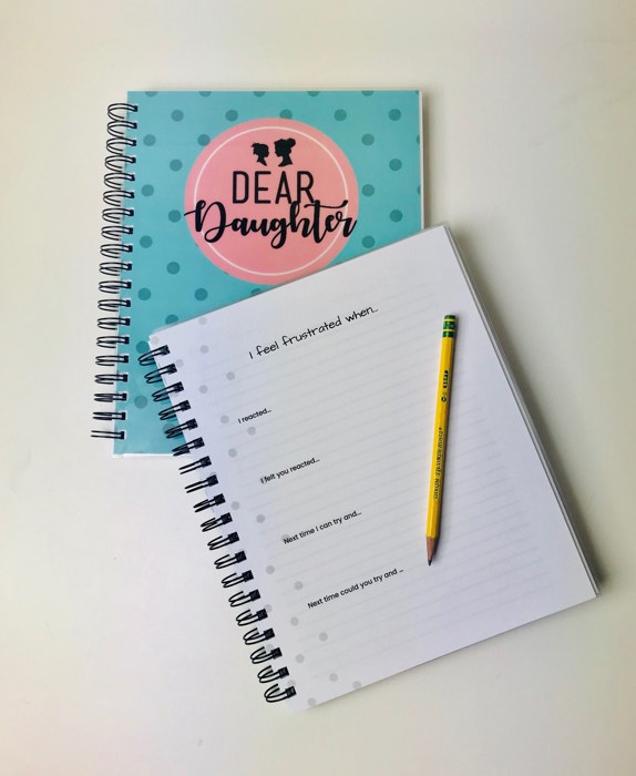 Dear Daughter Journal, Interactive Journal, Mother Daughter Relationship workbook, Diary for daughter, Unique gift for girls; Experience Gift; Holiday gift for Girls