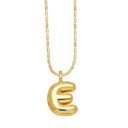 E DaniEmCo Trendy Waterdrop Necklace | Personalized Initial Letter | Gold Finish