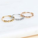  ANXIETY FIDGET SPINNER RING | Stainless Steel | Easy Daily Relief