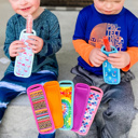  Kids Freezer Pop Holders | Reusable Neoprene Ice Pop Sleeves | 5 Pack