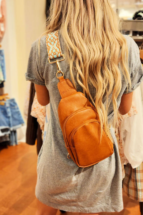 DaniEmCo MYLAH Crossbody Sling | Lux Vegan Leather | Everyday Travel Bag