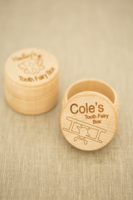 DaniEmCo TOOTH FAIRY BOX | Kids Personalized Gift | Engraved Name