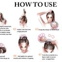  DaniEmCo OVERNIGHT CURLS Scrunchie | Bun Wrap Curler | Curl While You Sleep