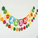  Aloha Luau Party Banner