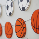  Basketball Garland