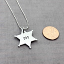  Personalized Sheriff Officer Gift Set , Always Come Home to Me + Custom Badge