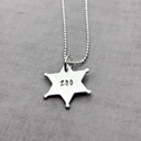  Personalized Sheriff Officer Gift Set , Always Come Home to Me + Custom Badge