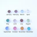  Personalized Mother's Necklace with Birthstones