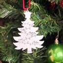  Personalized Christmas Tree Ornament