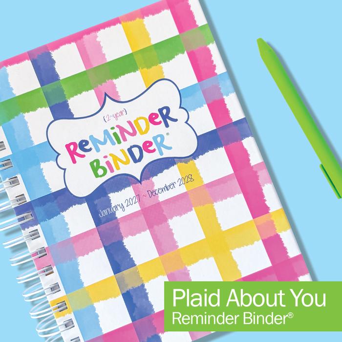 NEW! 2027-28 Reminder Binder® 2-Year Planner | January 2027 - December 2028