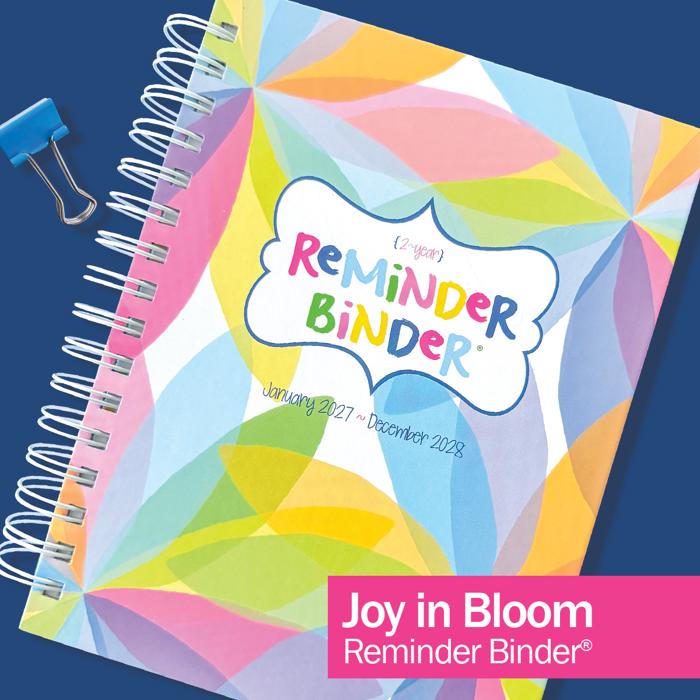 NEW! 2027-28 Reminder Binder® 2-Year Planner | January 2027 - December 2028