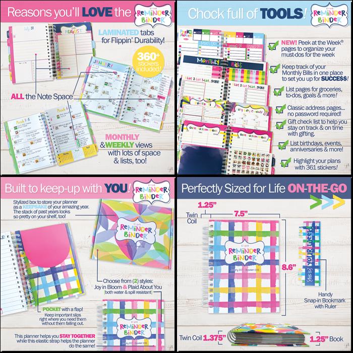 NEW! 2027-28 Reminder Binder® 2-Year Planner | January 2027 - December 2028