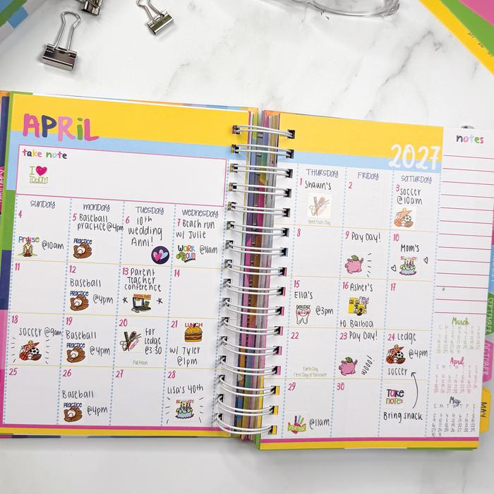 NEW! 2027-28 Reminder Binder® 2-Year Planner | January 2027 - December 2028