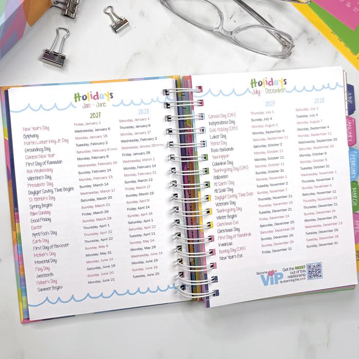 NEW! 2027-28 Reminder Binder® 2-Year Planner | January 2027 - December 2028
