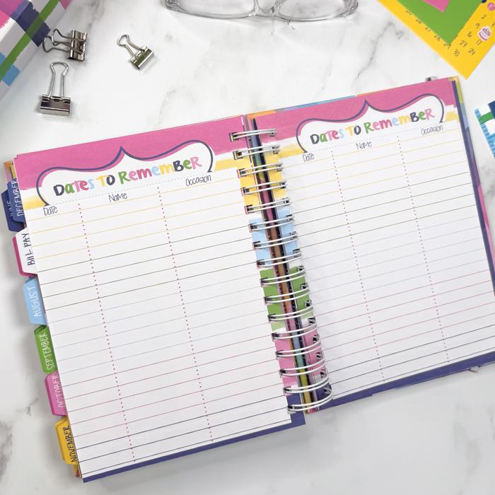 NEW! 2027-28 Reminder Binder® 2-Year Planner | January 2027 - December 2028