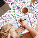 Splash Happy Gratitude Finder® Gratitude Journal + Sticker Bundle