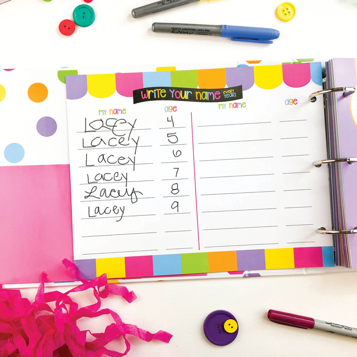 Class Keeper® Easiest School Days Memory Book + Digital App