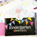 Pastel Dots Class Keeper® Easiest School Days Memory Book + Digital App