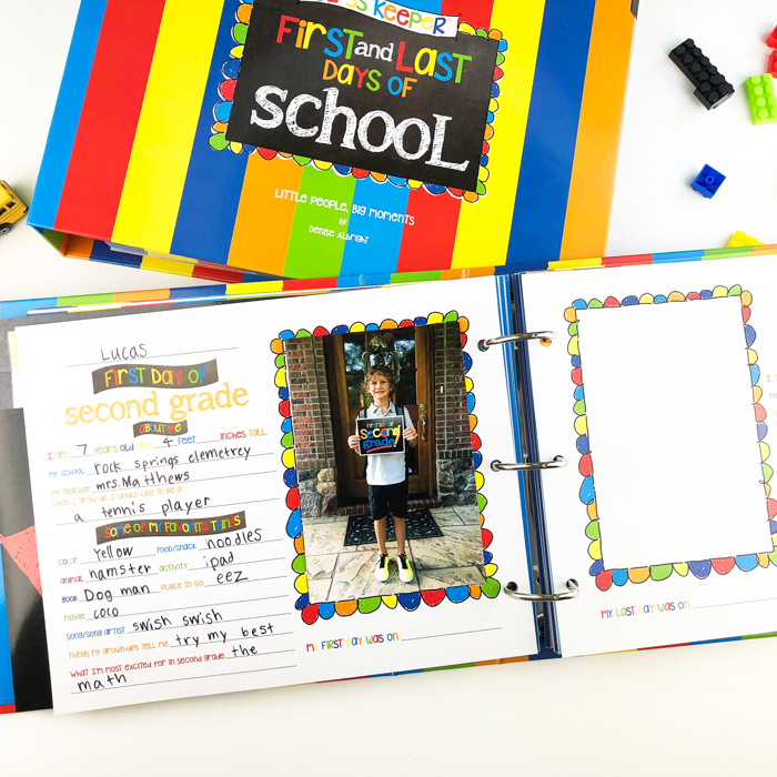 Class Keeper® Easiest School Days Memory Book + Digital App