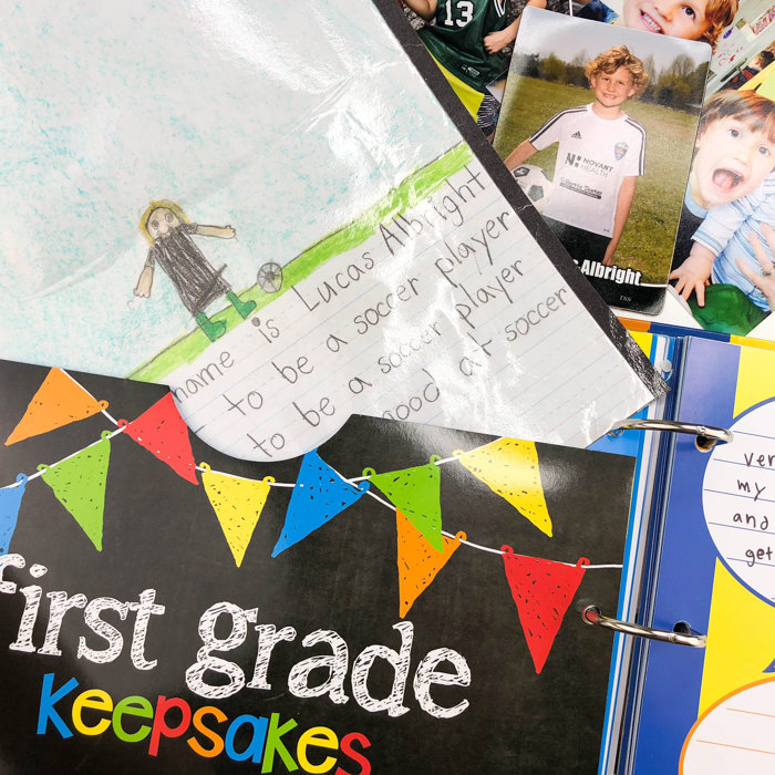Class Keeper® Easiest School Days Memory Book & Stickers Bundle + BONUS Digital Keeper