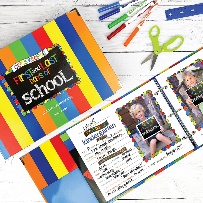 Class Keeper® Easiest School Days Memory Book & Stickers Bundle + BONUS Digital Keeper