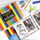 Primary Stripes Class Keeper® Easiest School Days Memory Book & Stickers Bundle + BONUS Digital Keeper