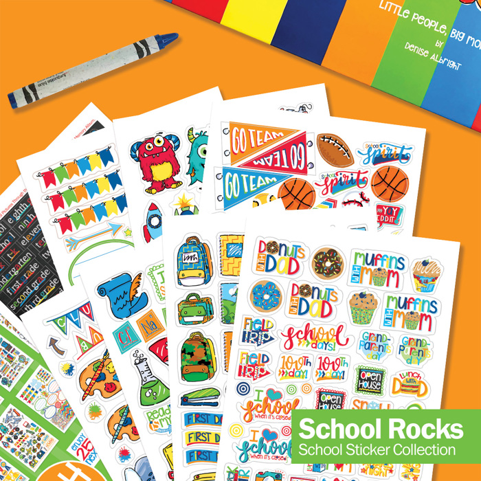 Class Keeper® Easiest School Days Memory Book & Stickers Bundle + BONUS Digital Keeper