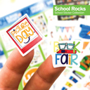 Primary Stripes Class Keeper® Easiest School Days Memory Book & Stickers Bundle + BONUS Digital Keeper