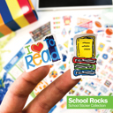 Primary Stripes Class Keeper® Easiest School Days Memory Book & Stickers Bundle + BONUS Digital Keeper