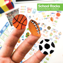 Primary Stripes Class Keeper® Easiest School Days Memory Book & Stickers Bundle + BONUS Digital Keeper