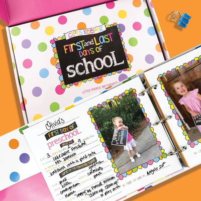 Class Keeper® Easiest School Days Memory Book + Digital App