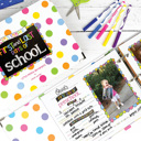  Class Keeper® School Memory Book Keepsake Binder  | BONUS! App Membership + Earn & Learn® Chore Chart Pad