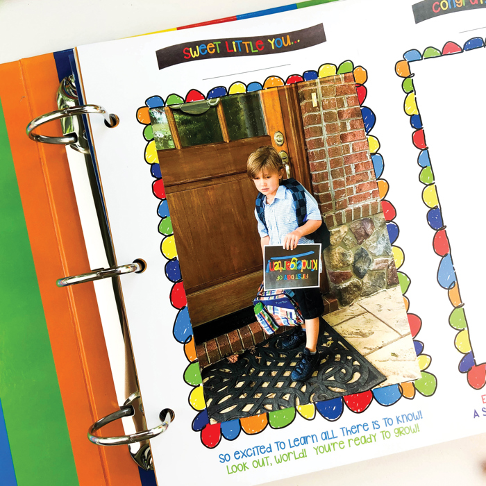 Class Keeper® School Memory Book Keepsake Binder  | BONUS! App Membership + Earn & Learn® Chore Chart Pad