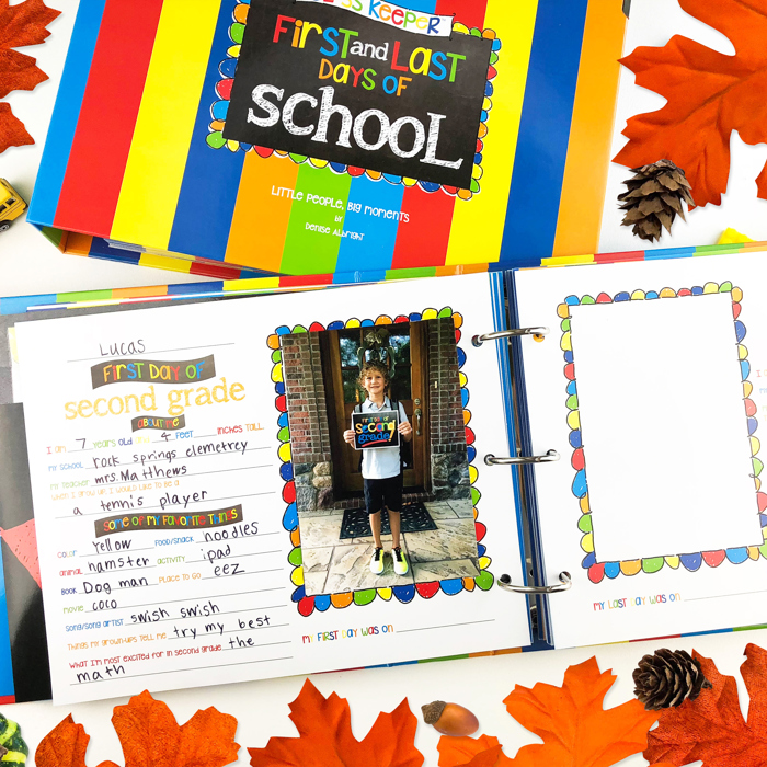 Class Keeper® Easiest School Days Memory Book + Digital App