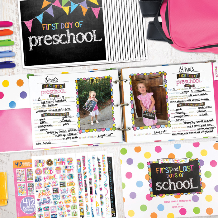 Mom Must-Have School Keepsake Kit | Class Keeper®, Photo Prop Deck & School Stickers | BONUS! App Membership + BONUS! Earn & Learn® Chore Chart Pad
