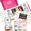  Class Keeper® School Memory Book Keepsake Binder  | BONUS! App Membership + Earn & Learn® Chore Chart Pad