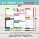 Kickin' Colors Earn & Learn® Kids Chore Chart Pad