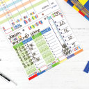  Class Keeper® School Memory Book Keepsake Binder  | BONUS! App Membership + Earn & Learn® Chore Chart Pad