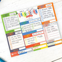  Class Keeper® School Memory Book Keepsake Binder  | BONUS! App Membership + Earn & Learn® Chore Chart Pad