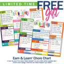  Mom Must-Have School Keepsake Kit | Class Keeper®, Photo Prop Deck & School Stickers | BONUS! App Membership + BONUS! Earn & Learn® Chore Chart Pad