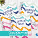 Chevi Chevron Bundle of (3) Gratitude Finder® Gratitude Journals | Ships FREE!