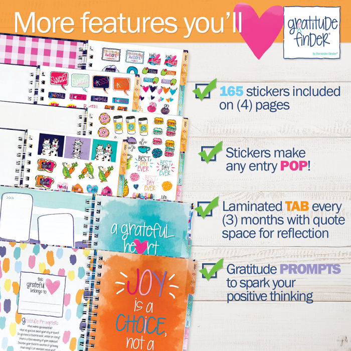 Bundle of (3) Gratitude Finder® Gratitude Journals | Ships FREE!
