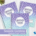 Seaside Goddess Bundle of (3) Gratitude Finder® Gratitude Journals | Ships FREE!