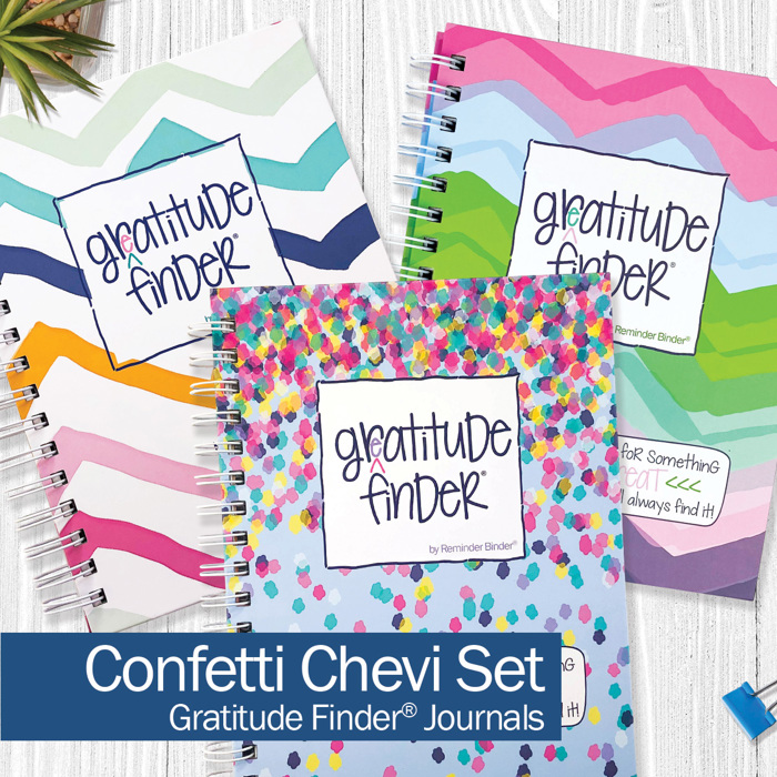 Bundle of (3) Gratitude Finder® Gratitude Journals | Ships FREE!