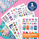  Mindset + Money Surprise Bundle | Gratitude Finder® Journal, Budget Binder™ & Stickers