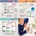  Mom Must-Have School Keepsake Kit | Class Keeper®, Photo Prop Deck & School Stickers | BONUS! App Membership + BONUS! Earn & Learn® Chore Chart Pad