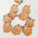  Christmas Advent Calendar Tokens- Set of 12 