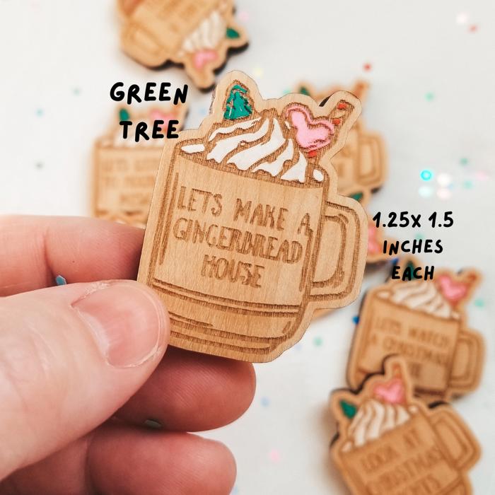 Christmas Advent Calendar Tokens- Set of 12 