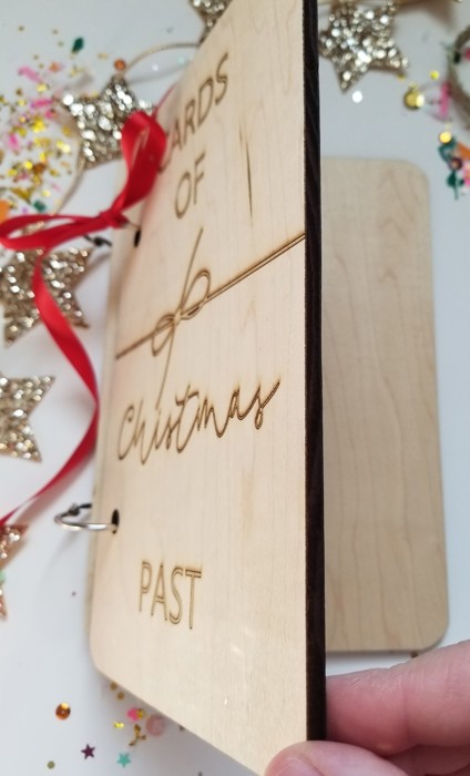 Cards of Christmas Past Keepsake Holder