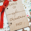  Cards of Christmas Past Keepsake Holder